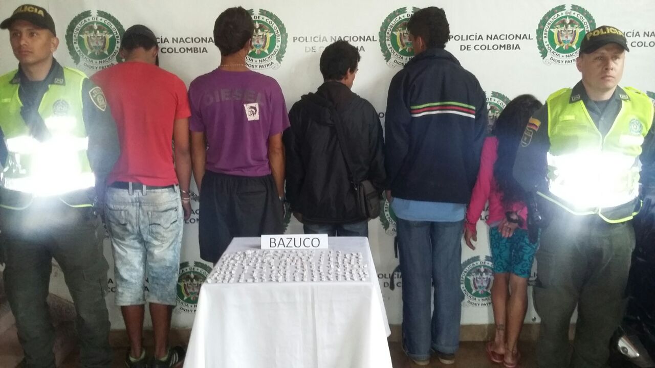 5 capturados dejó el procedimiento