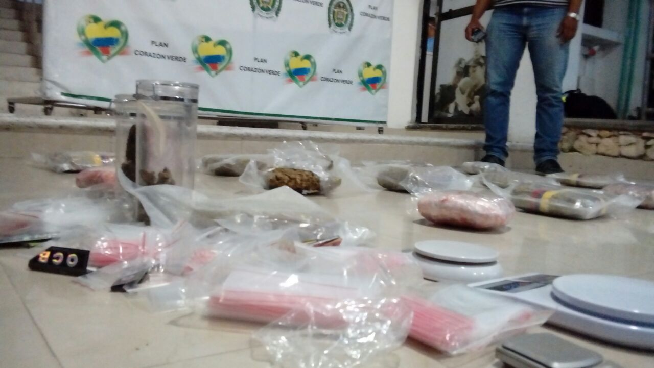 Puesto a disposición por el delito de estupefaciente 