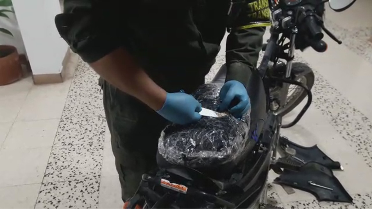 capturada una persona con 13.5 kilos de cocaina