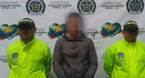 captura de joven con marihuna en Cali 21-01-2015