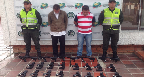 fusiles armados ilegales