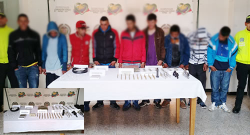 policia-tunja-banda-LOS PISTOLOS