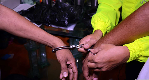 OPERACION AEROPUERTO-CAPTURAS-BOGOTA-POLICIA