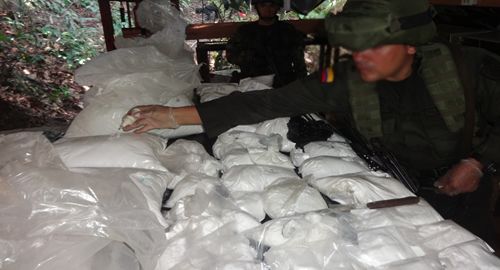 cocaina destruccion laboratorio