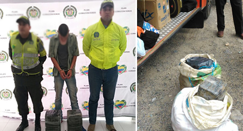 POLICIA NACIONAL demet marihuana