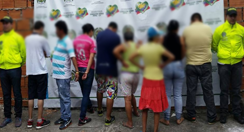 POLICIA NACIONAL Villavicencio Policía Metropolitana desarticuló organización delincuencial Los del cero uno