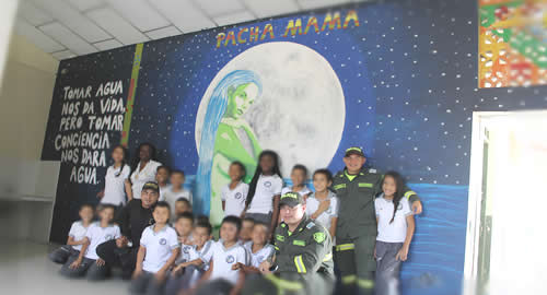 niños en medio ambiente