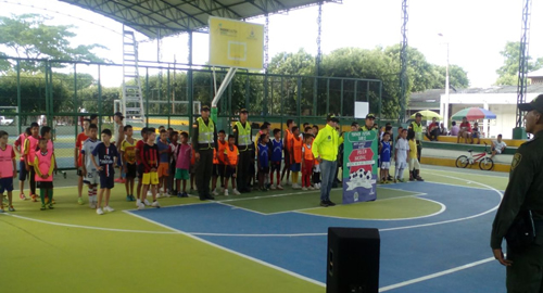 POLICIA NACIONAL-copa america de niños