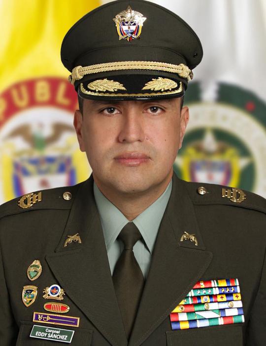 Coronel Eddy Javier S&aacute;nchez Sandoval 